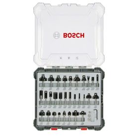 Bosch 2607017474 30 Parça 6 mm Şaftlı Freze Ucu Seti