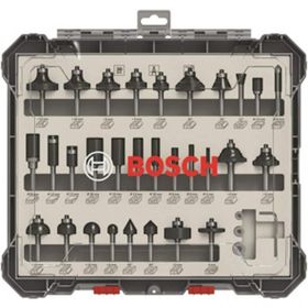 Bosch 2607017475 30 Parça Karışık 8 mm Pro Freze Seti