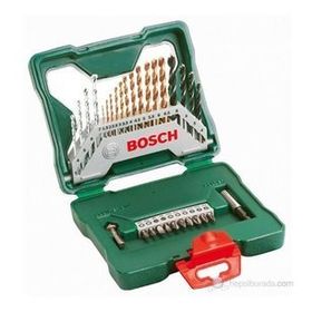 Bosch 2607019324 30 Parça Titanyum X Line Delme ve Vidalama Ucu Seti