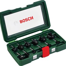 Bosch 2607019466 8 mm Şaftlı 12 Parça Freze Seti