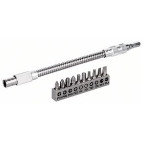 Bosch 2608 522 376 11 Parça Esnek Bükülebilir Vidalama Seti
