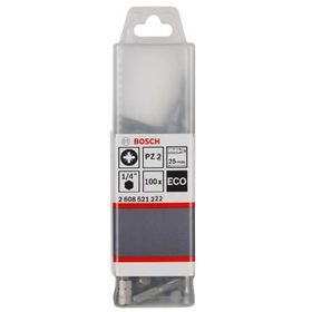 Bosch 2608521222 2x25 mm 100'lü Ekonomik Vidalama Ucu
