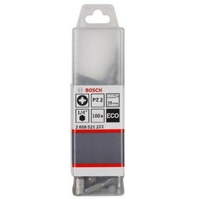 Bosch 2608521222 2x25 mm 100'lü Ekonomik Vidalama Ucu