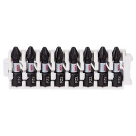 Bosch 2608522325 Impact 8'li PZ2 25 mm Yıldız Bits Ucu Seti