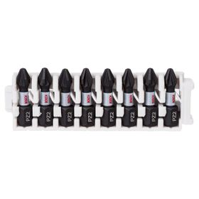 Bosch 2608522325 Impact 8'li PZ2 25 mm Yıldız Bits Ucu Seti