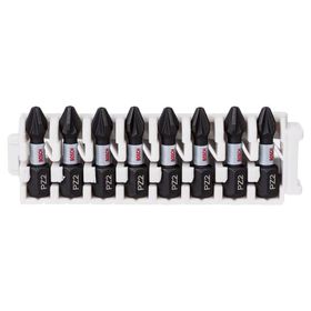 Bosch 2608522325 Impact 8'li PZ2 25 mm Yıldız Bits Ucu Seti