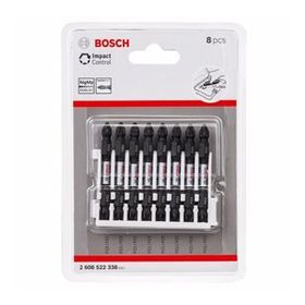Bosch 2608522338 Impact PZ2 65 mm Çift Taraflı 8'li Bits Uç Seti