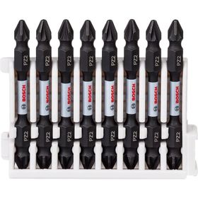 Bosch 2608522338 Impact PZ2 65 mm Çift Taraflı 8'li Bits Uç Seti