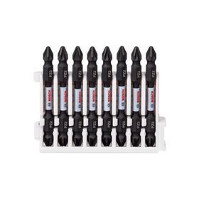 Bosch 2608522338 Impact PZ2 65 mm Çift Taraflı 8'li Bits Uç Seti