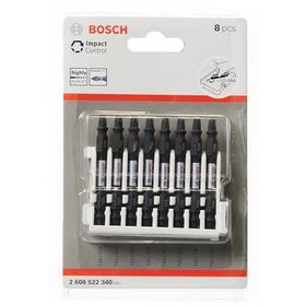 Bosch 2608522340 Impact T25 65 mm Çift Taraflı 8'li Torx Bits Uç