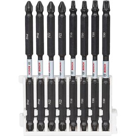 Bosch 2608522346 Impact Yıldız-Torx 110 mm Çift Taraflı 8'li Bits Uç