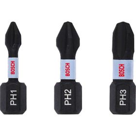 Bosch 2608522470 Impact Yıldız PH1/2/ 3x25 mm 3'lü Bits Uç