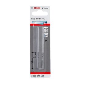 Bosch 2608577153 HSS PointeQ 1 mm 2'li Metal Matkap Ucu