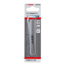 Bosch 2608577155 HSS PointeQ 2 mm 2'li Metal Matkap Ucu