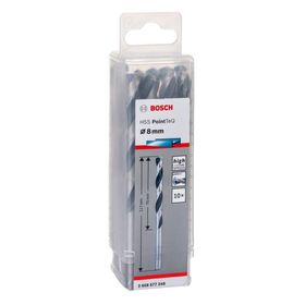 Bosch 2608577248 HSS PointeQ 8 mm 10'lu Metal Matkap Ucu