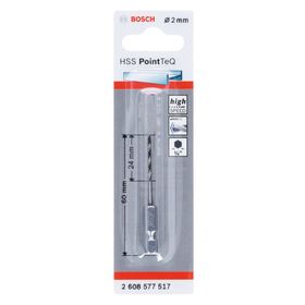 Bosch 2608577517 Pointeq 2 mm 1/4 Adap. Metal Matkap Ucu