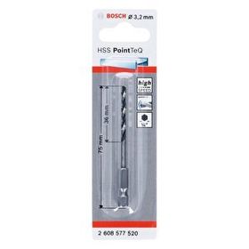 Bosch 2608577520 Pointeq 3.2 mm 1/4 Adap. Metal Matkap Ucu