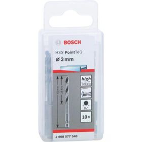 Bosch 2608577540 Pointeq 2 mm 1/4 Metal 10'lu Matkap Ucu