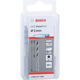 Bosch 2608577540 Pointeq 2 mm 1/4 Metal 10'lu Matkap Ucu