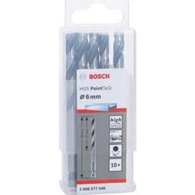 Bosch 2608577546 Pointeq 6 mm 1/4 Metal 10'lu Matkap Ucu