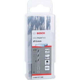 Bosch 2608577546 Pointeq 6 mm 1/4 Metal 10'lu Matkap Ucu
