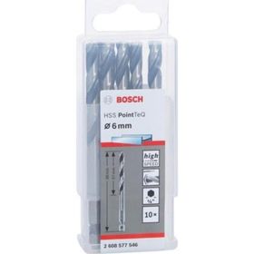 Bosch 2608577546 Pointeq 6 mm 1/4 Metal 10'lu Matkap Ucu