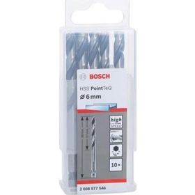 Bosch 2608577546 Pointeq 6 mm 1/4 Metal 10'lu Matkap Ucu