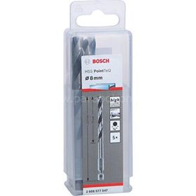 Bosch 2608577547 Pointeq 8 mm 1/4 Metal 5'li Matkap Ucu