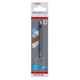 Bosch 2608579508 HEX-9 8 mm Sert Seramik ve Cam Delme Ucu