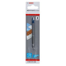 Bosch 2608579508 HEX-9 8 mm Sert Seramik ve Cam Delme Ucu
