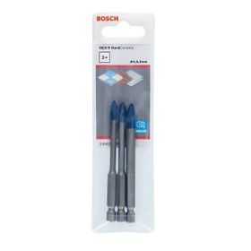 Bosch 2608579511 Hex-9 Altıgen Şaftlı Çok Amaçlı Serisi 3'lü Set Matkap Ucu