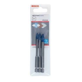 Bosch 2608579511 Hex-9 Altıgen Şaftlı Çok Amaçlı Serisi 3'lü Set Matkap Ucu