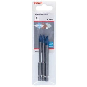 Bosch 2608579511 Hex-9 Altıgen Şaftlı Çok Amaçlı Serisi 3'lü Set Matkap Ucu