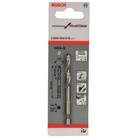 Bosch 2608584676 HSS-G 1/4 Hex Şaft Merkezleme Ucu
