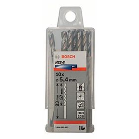 Bosch 2608585493 HSS-G 5.4x93 mm 10'lu Matkap Ucu