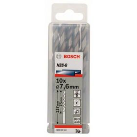 Bosch 2608585504 HSS-G 7.6x117 mm 10'lu Matkap Ucu