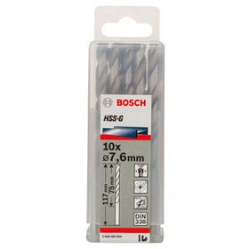 Bosch 2608585504 HSS-G 7.6x117 mm 10'lu Matkap Ucu