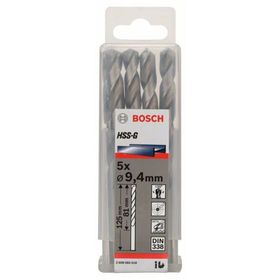 Bosch 2608585518 HSS-G 9.4x125 mm 5'li Matkap Ucu