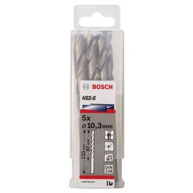 Bosch 2608585524 HSS-G 10.3x133 mm 5'li Matkap Ucu