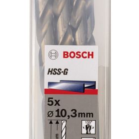 Bosch 2608585524 HSS-G 10.3x133 mm 5'li Matkap Ucu