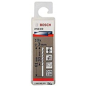 Bosch 2608585876 HSS-CO 3x61 mm 10'lu Paket Matkap Ucu