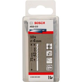 Bosch 2608585882 HSS-CO 4.2x75 mm 10'lu Paket Matkap Ucu