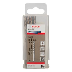 Bosch 2608585885 HSS-CO 5x86 mm 10'lu Paket Matkap Ucu