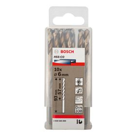 Bosch 2608585889 HSS-CO 6x93 mm 10'lu Paket Matkap Ucu