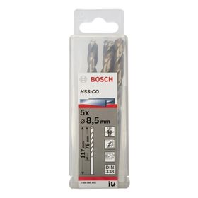 Bosch 2608585895 HSS-Co 8,5 mm 5'li Kobaltlı Matkap Ucu