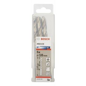 Bosch 2608585898 HSS-C0 10 mm 5'li Kobaltlı Matkap Ucu