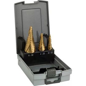 Bosch 2608587432 4-30 mm 3 Parça HSS-TiN Kademeli Matkap Ucu Seti