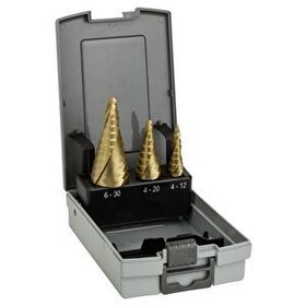Bosch 2608587432 4-30 mm 3 Parça HSS-TiN Kademeli Matkap Ucu Seti