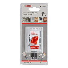 Bosch 2608594171 Yuvarlak 51 mm Akülü ve Şebeke Matkapları için Endurance for Heavy Duty