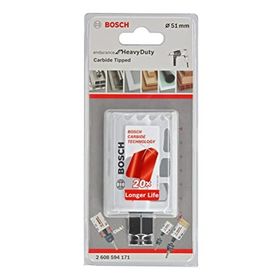 Bosch 2608594171 Yuvarlak 51 mm Akülü ve Şebeke Matkapları için Endurance for Heavy Duty